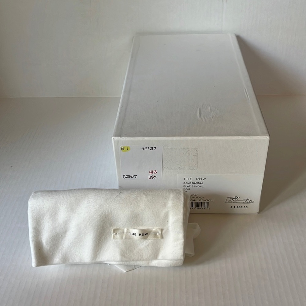 THE ROW EMPTY shoe box with dust bag